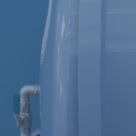 A photo of a client inside a hyperbaric oxygen chamber