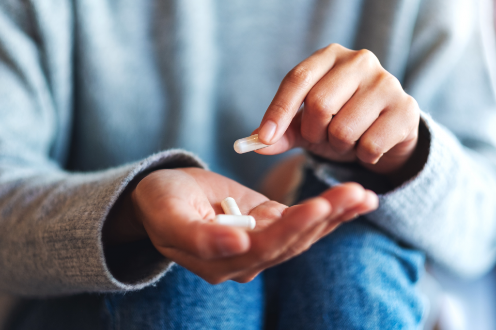 A handful of supplements