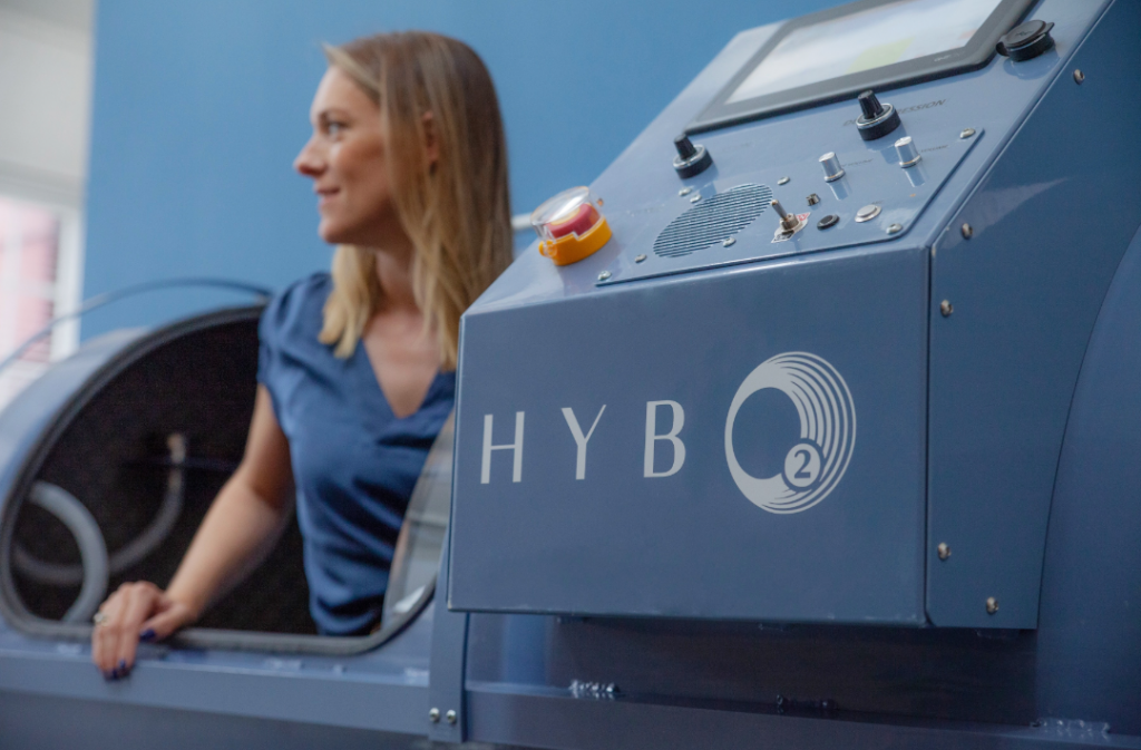 Charlotte in a HybO2 chamber